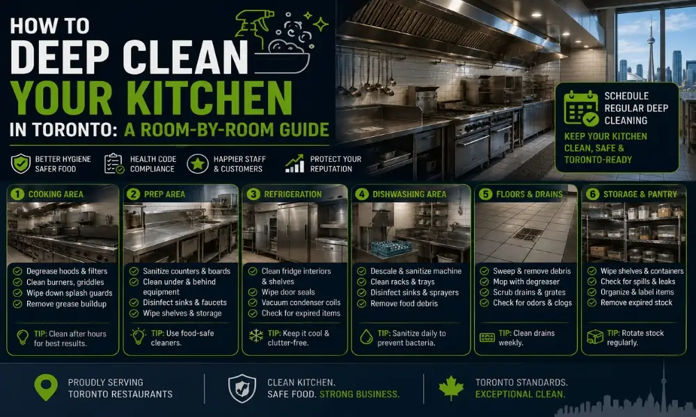 Opening a Restaurant in Toronto? Your Commercial Kitchen Cleaning Startup Guide